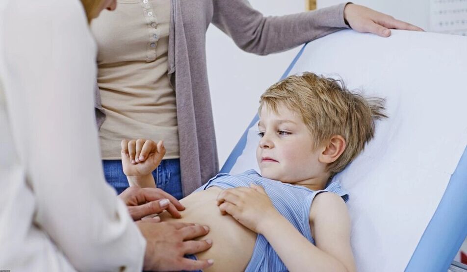 odkrivanje parazitov pri otroku s strani zdravnika